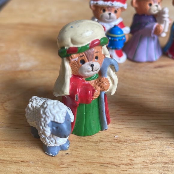 Lucy Rigg 1990 Nativity Set 💚 - Picture 2 of 6